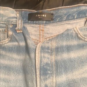 Amiri Flare Star Jeans few stains worn once.